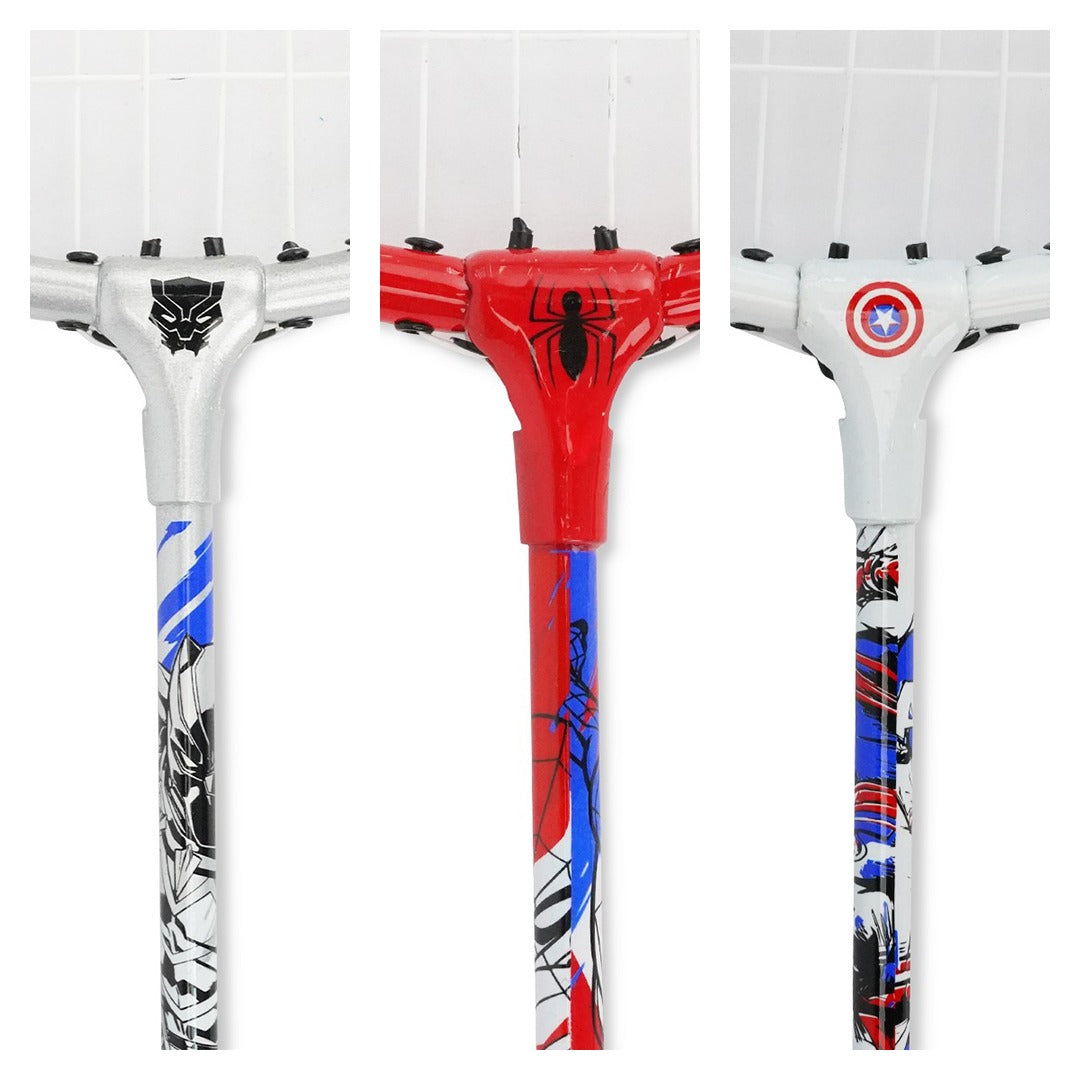 Set Raket Bulu Tangkis Marvel Edition Badminton Racket