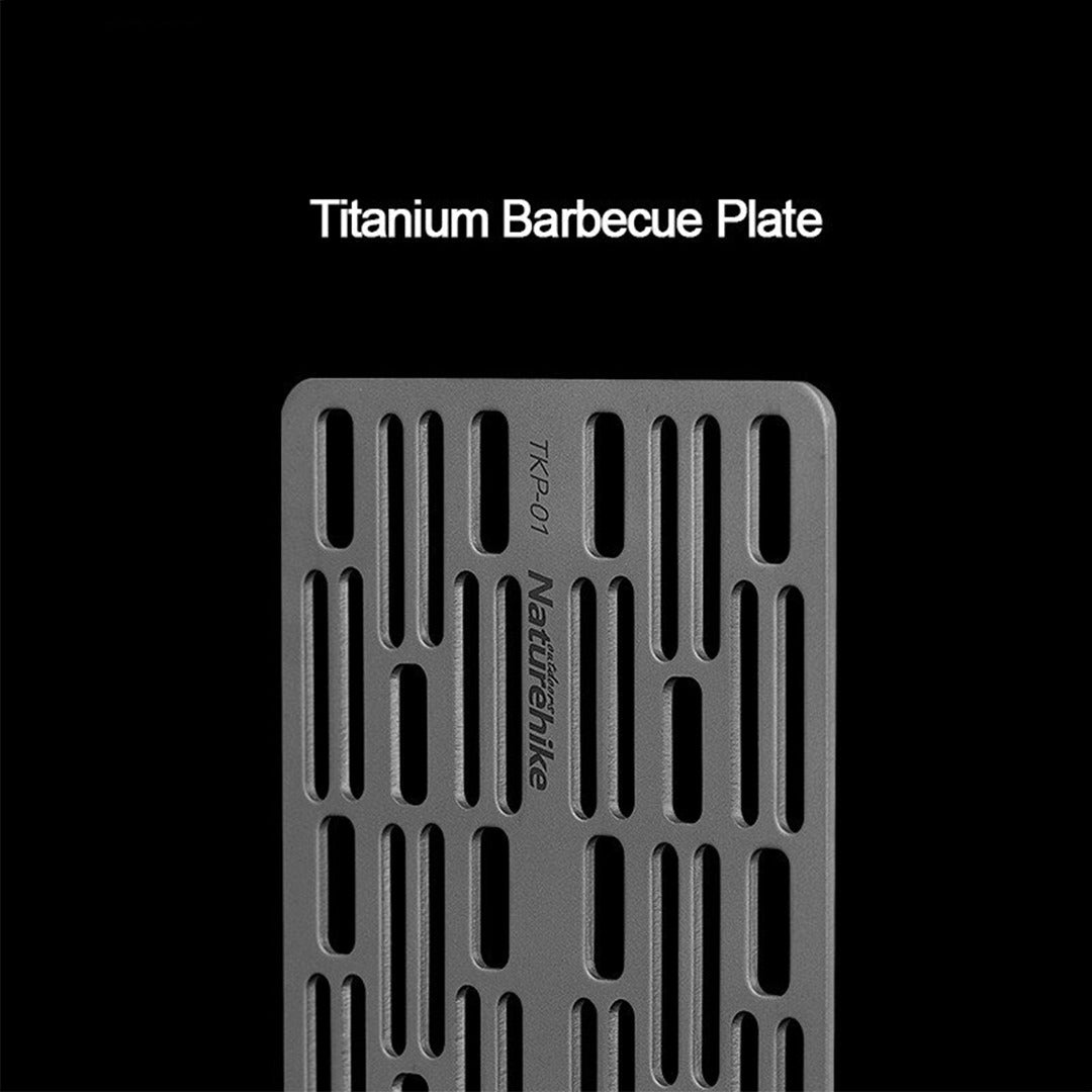 Grill Tray Naturehike TKP01 NH18K001-P Titanium BBQ Grill Plate