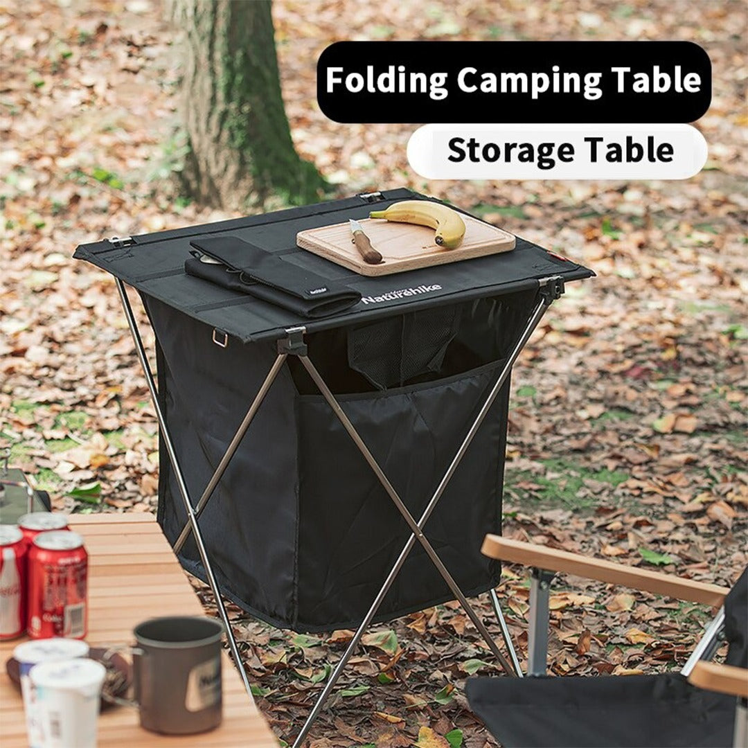 Meja Lipat Naturehike NH19JJ084 Foldable Camping Table With Storage