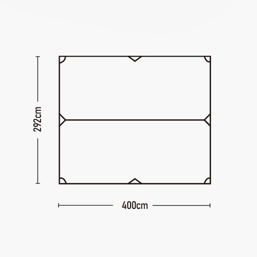 Naturehike NH20TM003 Tenda Canopy Supple Tent Tarp Cotton