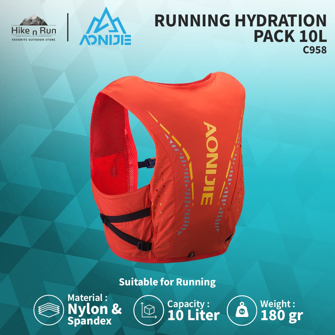 Rompi Lari Aonijie C958 Hydration Pack 10L