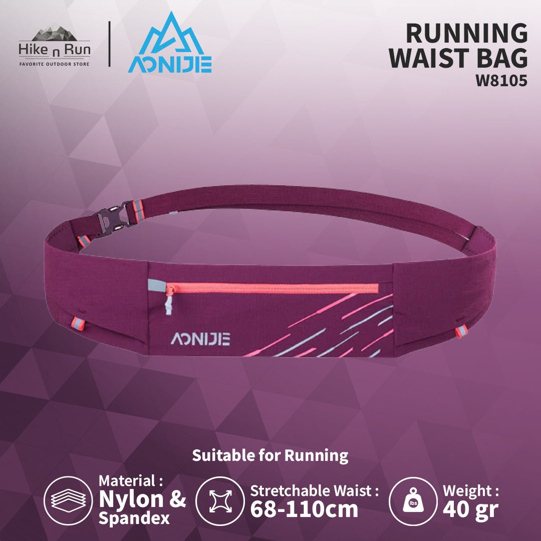 Tas Pinggang Lari Aonijie W8105 Running Waist Bag