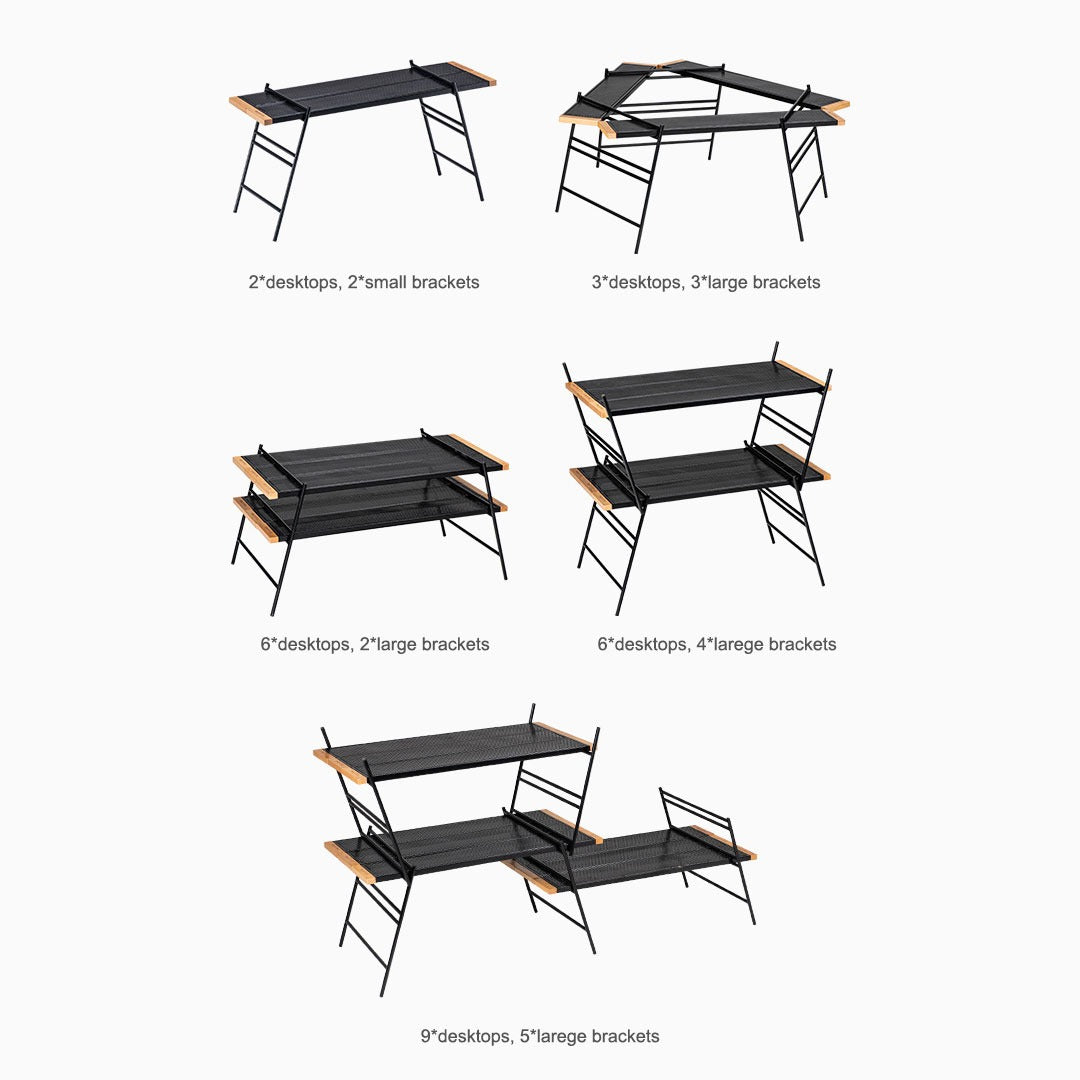 Meja Lipat Portabel Naturehike NH20JJ012 Splicing Camping Table