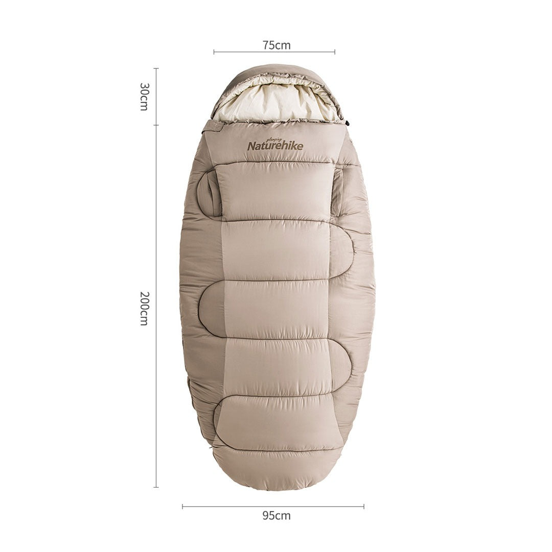 Sleeping Bag Naturehike PS200 / PS300 NH20MSD03 Single Oval SB