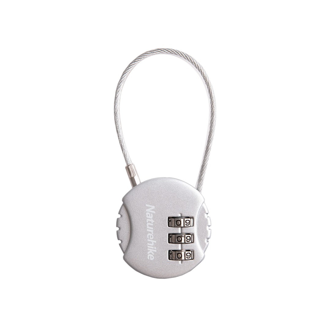 Gembok Naturehike NH20SJ003 3 Digit Code Padlock