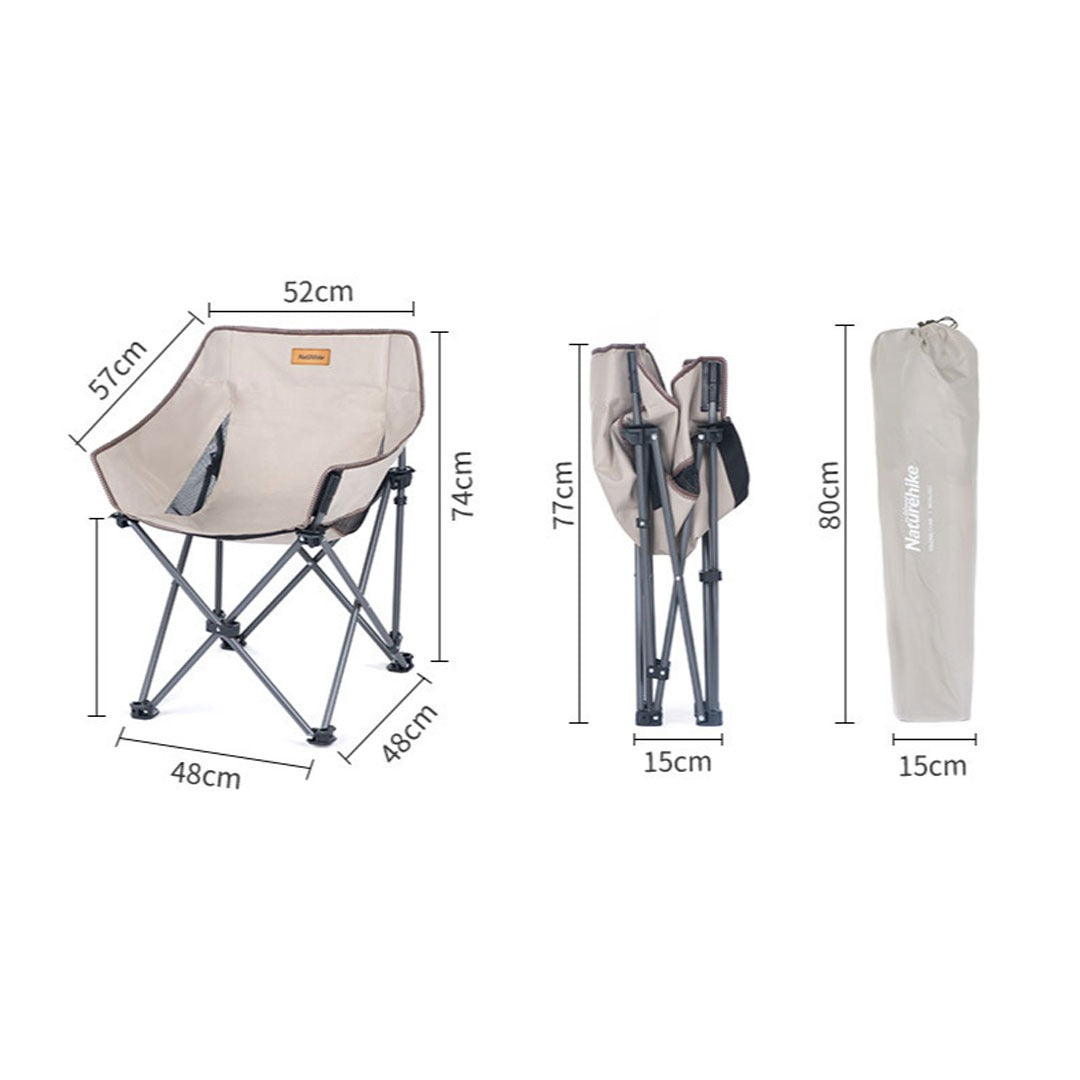 Naturehike NH20JJ022 Kursi Camping Moon Chair