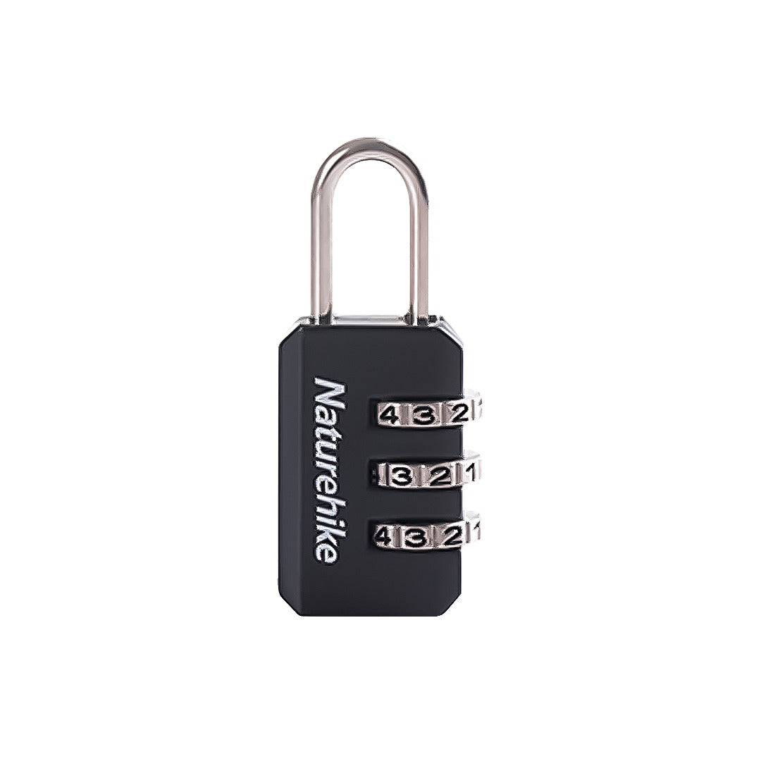 Gembok Naturehike NH20SJ002 3 Digit Code Mini Padlock