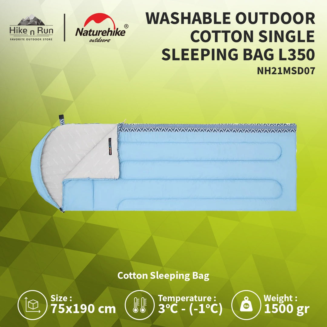 Sleeping Bag Naturehike NH21MSD07 Envelope Hoodie SB