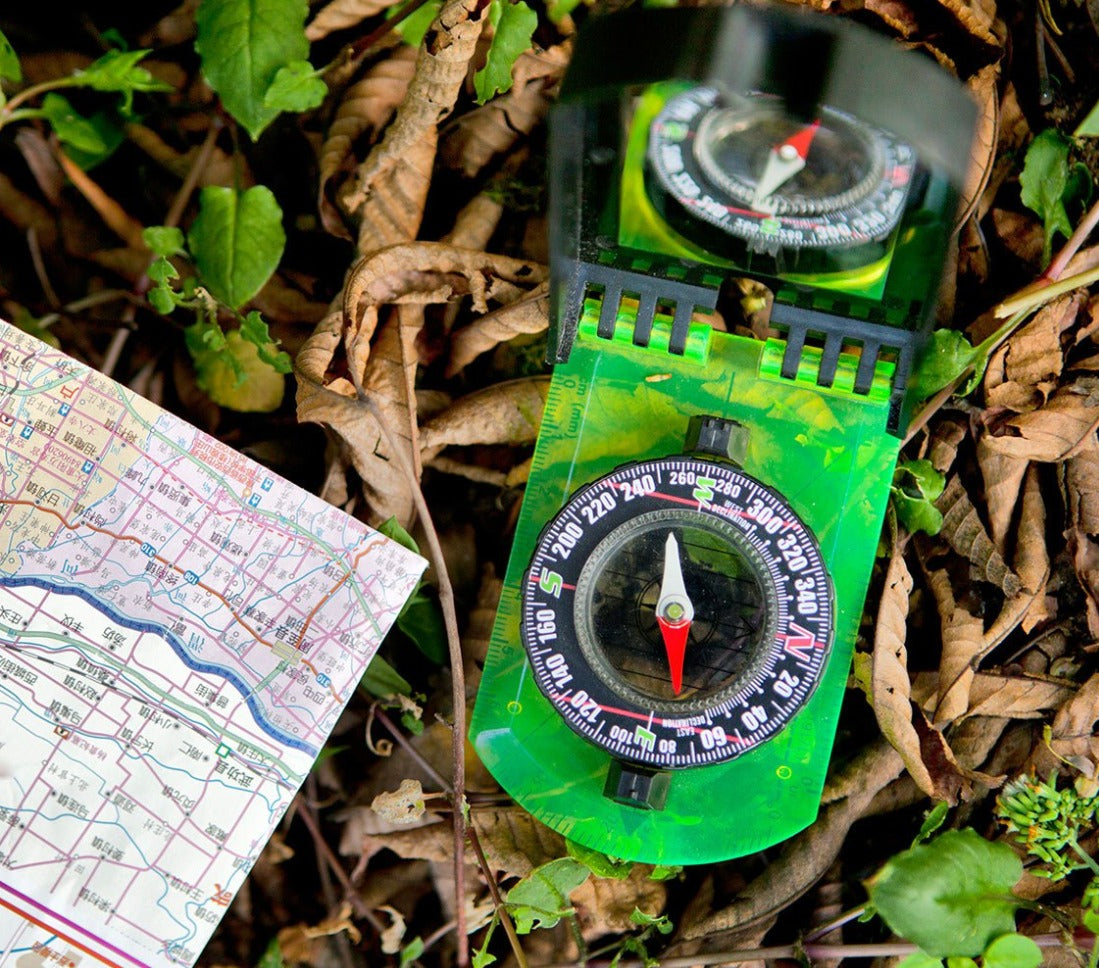 Kompas Outdoor Acecamp Compass Folding Map With Mirror - 3109