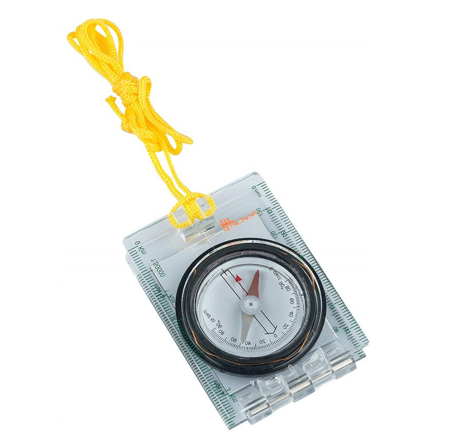 Kompas Outdoor Lipat Acecamp Compass Foldable Map With Mirror - 3114