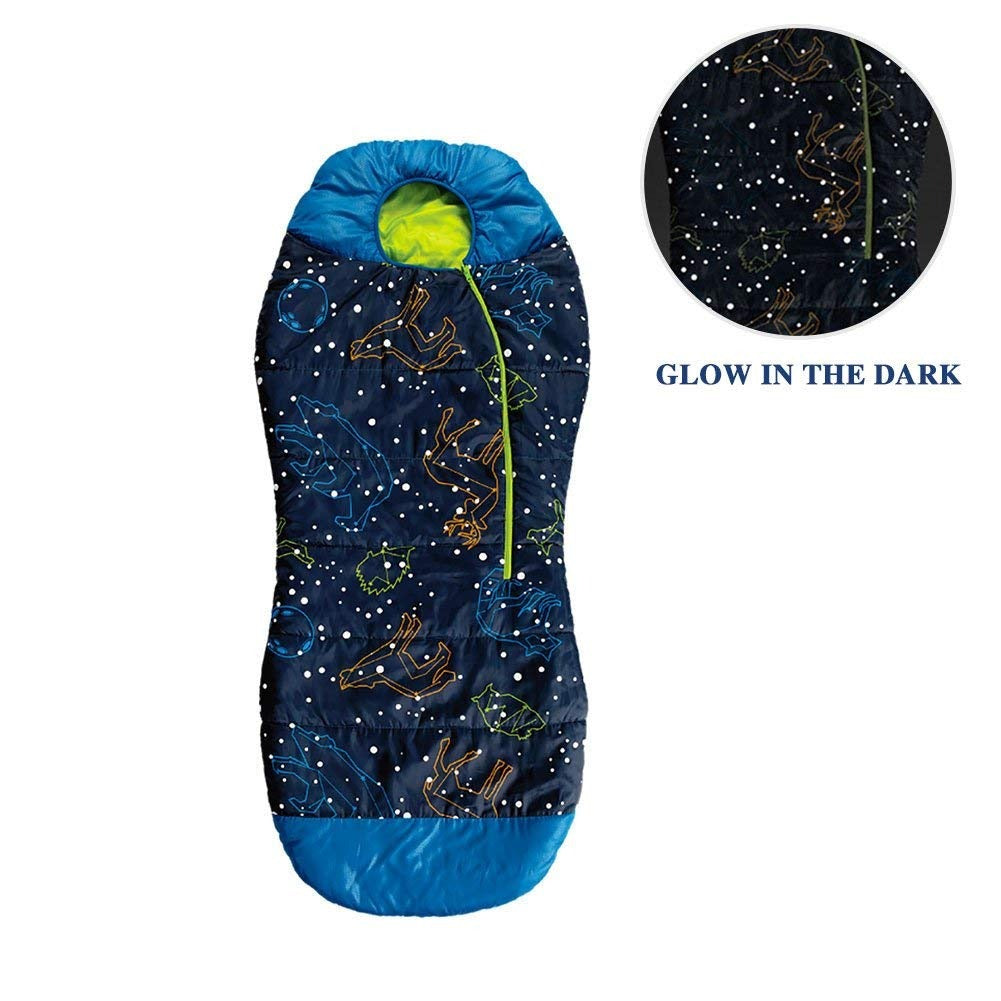 Sleeping Bag Mummy Anak Acecamp Glow In The Dark