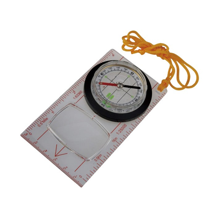 Kompas Outdoor Acecamp Compass Fluorescent Map - 3116
