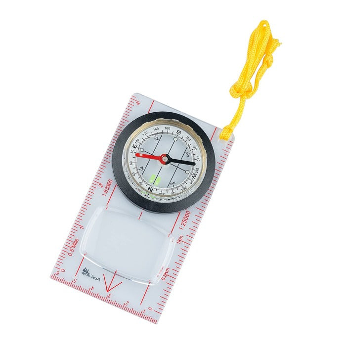 Kompas Outdoor Acecamp Compass Fluorescent Map - 3116