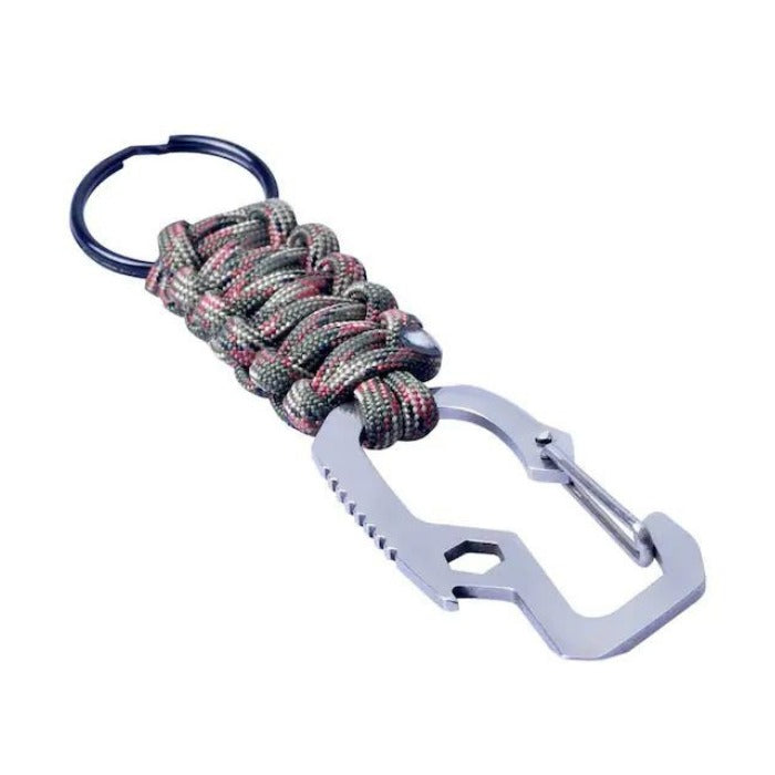 Carabiner Multifungsi Munkees Multifunction Paracord Key - 6462