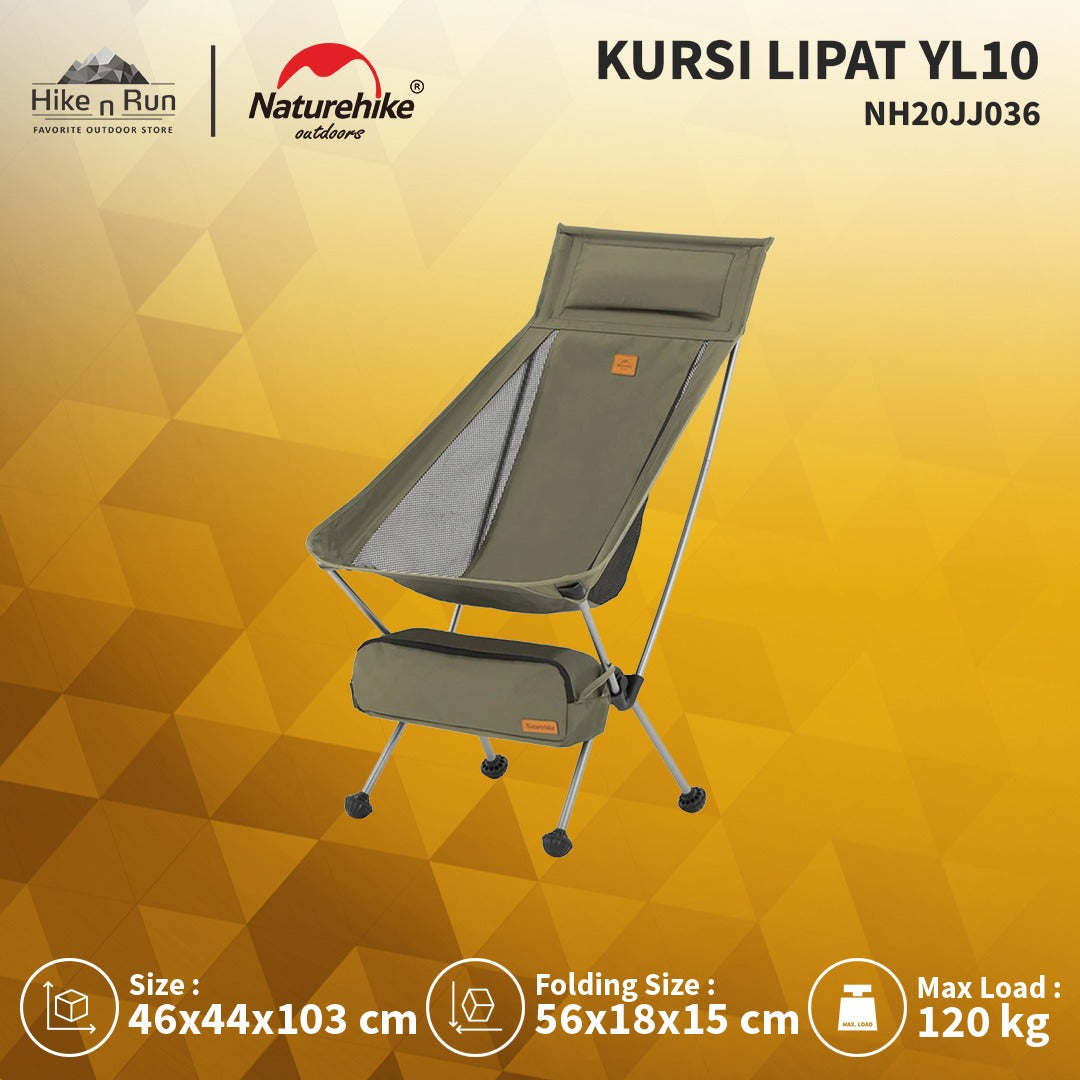 Naturehike YL10 NH20JJ036 Kursi Camping Moon Chair