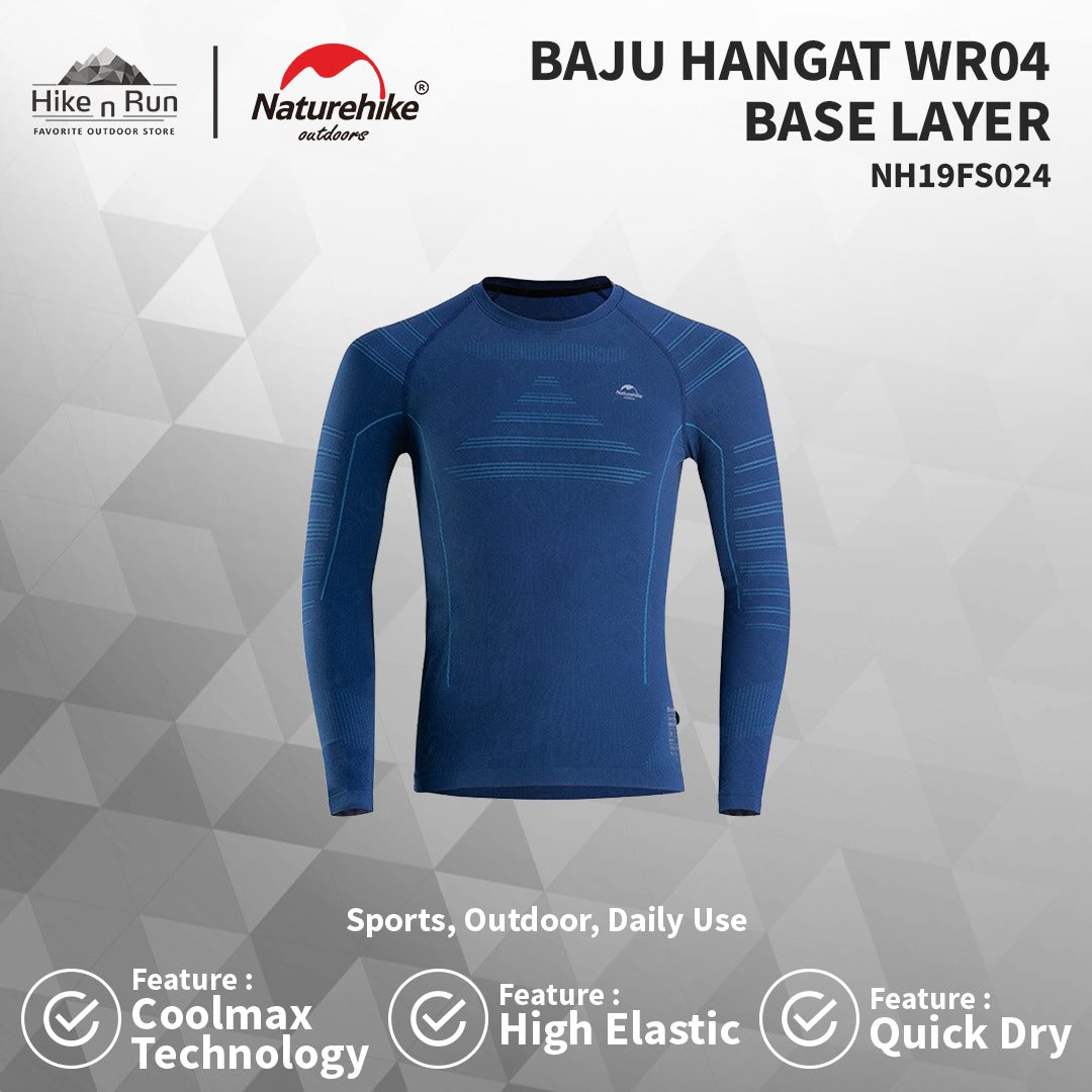 Baju Hangat Naturehike WR04 NH19FS024 Base Layer Underwear