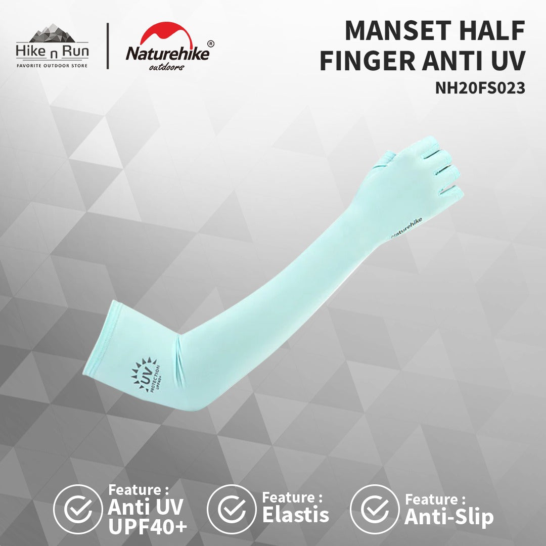 Manset Anti UV Naturehike NH20FS023 Half Finger Sleeve