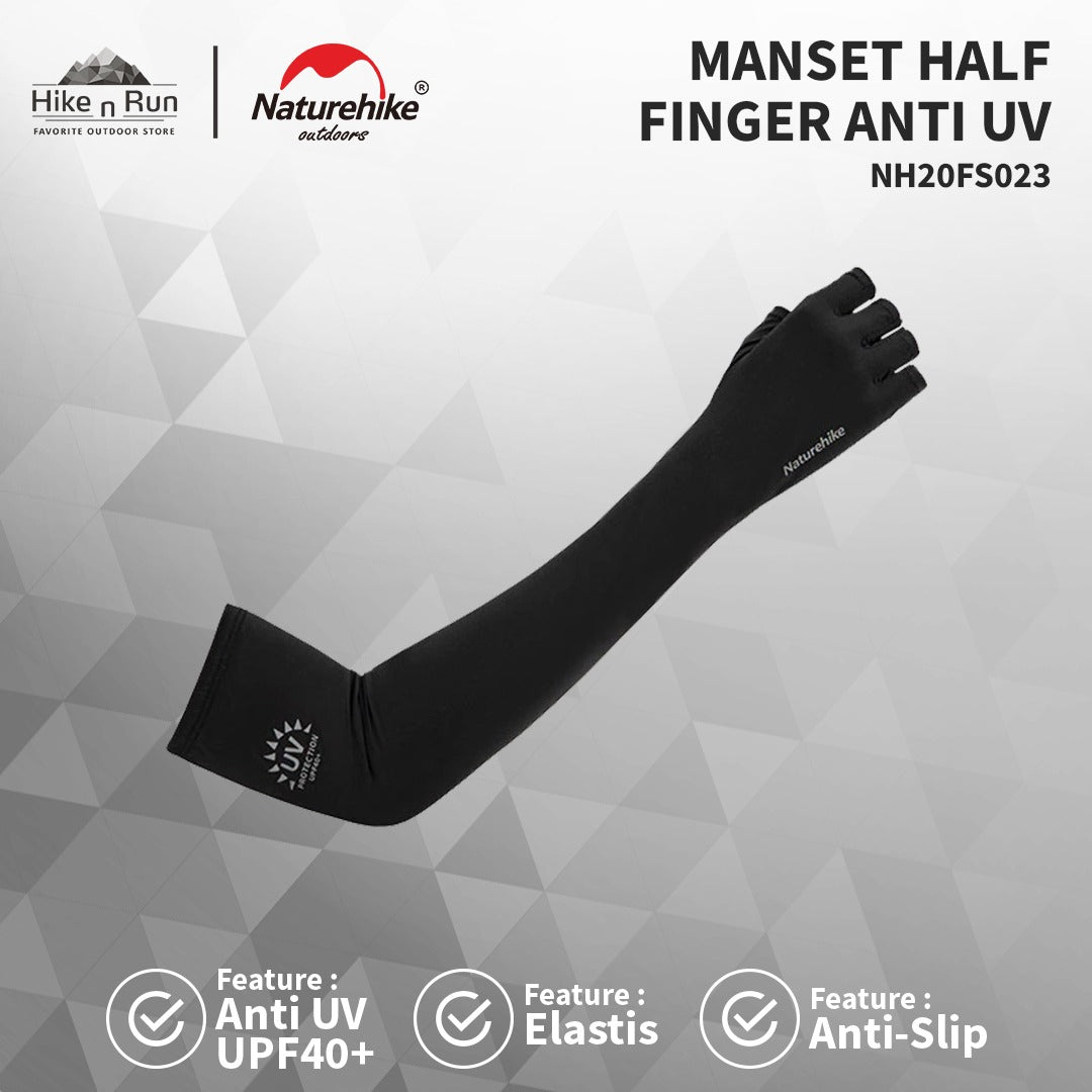 Manset Anti UV Naturehike NH20FS023 Half Finger Sleeve