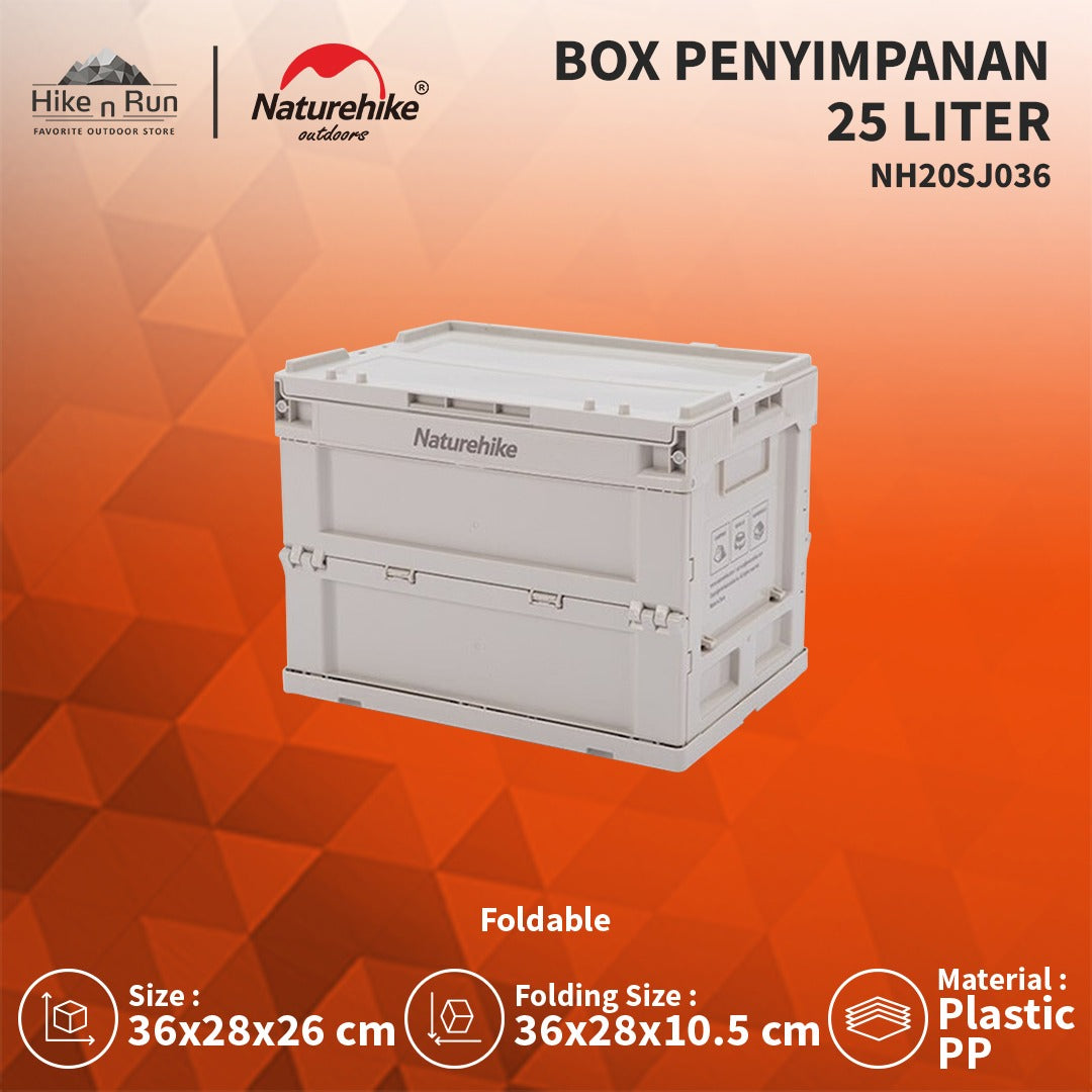 Kotak Penyimpanan Naturehike 25L NH20SJ036 Folding Storage Box