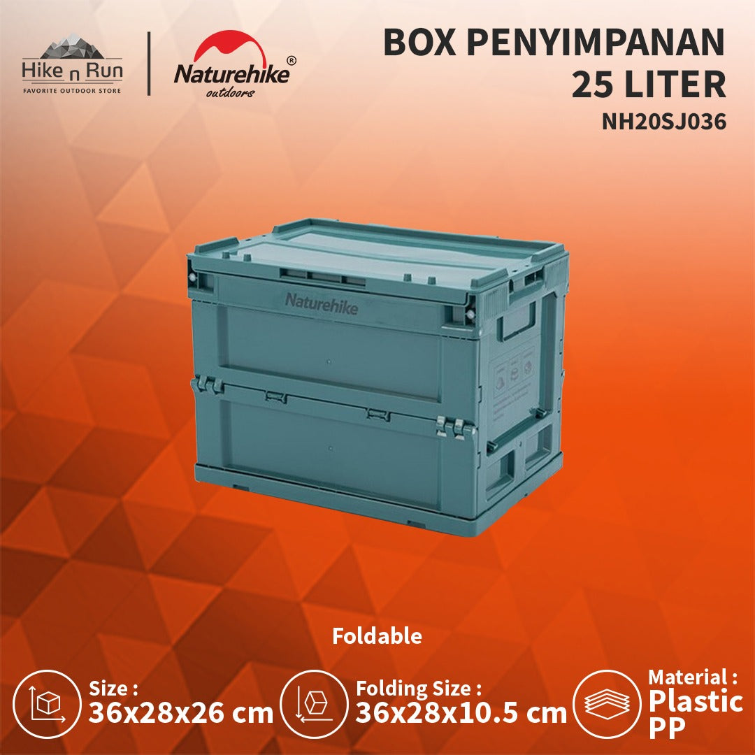 Kotak Penyimpanan Naturehike 25L NH20SJ036 Folding Storage Box