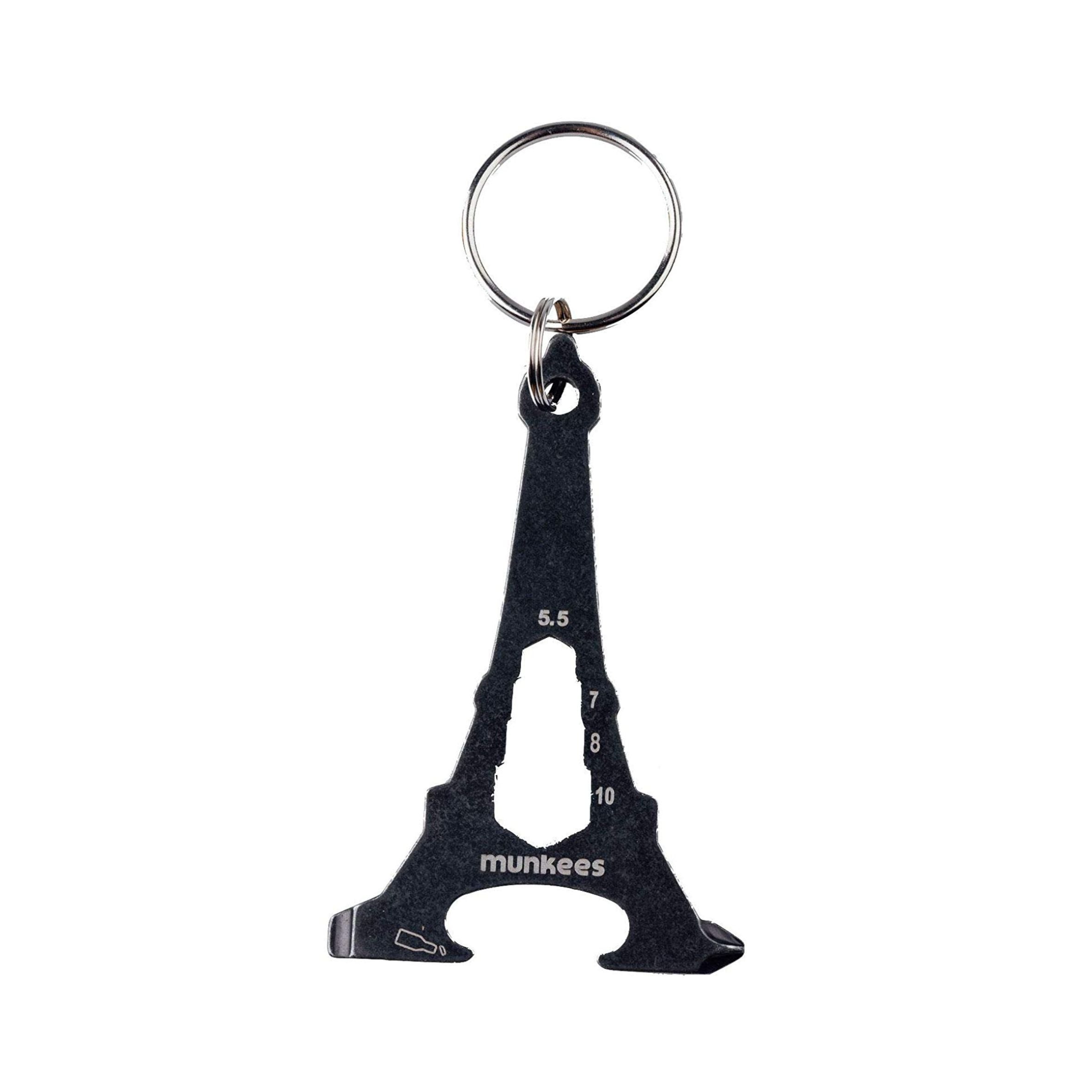 Gantungan Kunci Multifungsi Munkees Keychain Tool Eiffel Tower - 2538