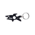Gantungan Kunci Multifungsi Munkees Keychain Tool Shark - 2537