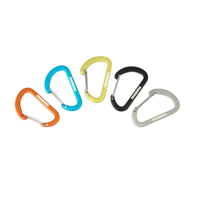 Carabiner Munkees Flat Wire Gate 4cm - 3251