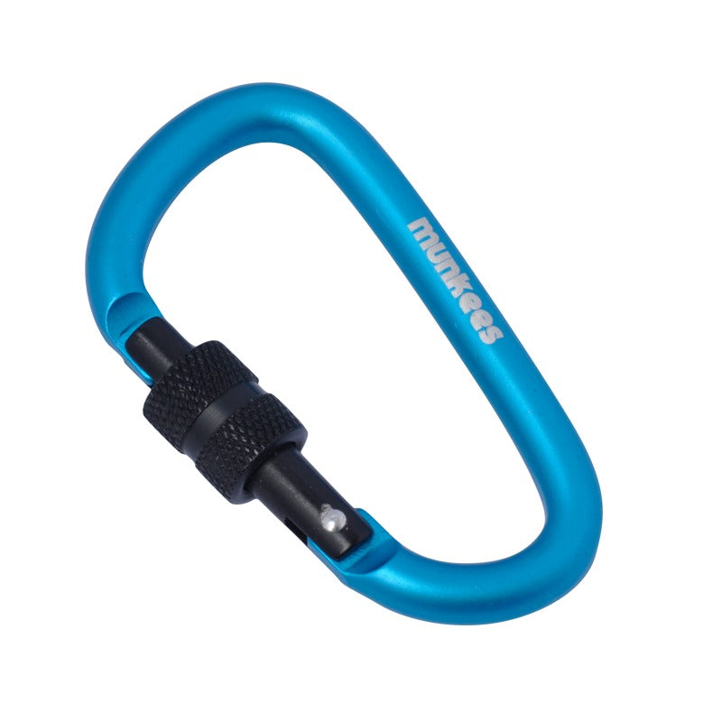 Carabiner Munkees D-Shape With Screw Lock 3246 - 3248