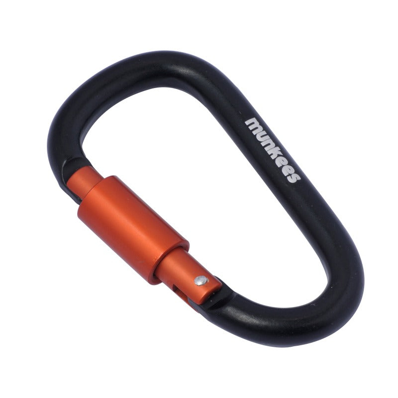 Carabiner Munkees 8cm with Srew Lock - 3262