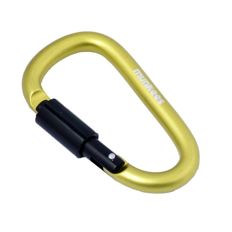 Carabiner Munkees 8cm with Srew Lock - 3262