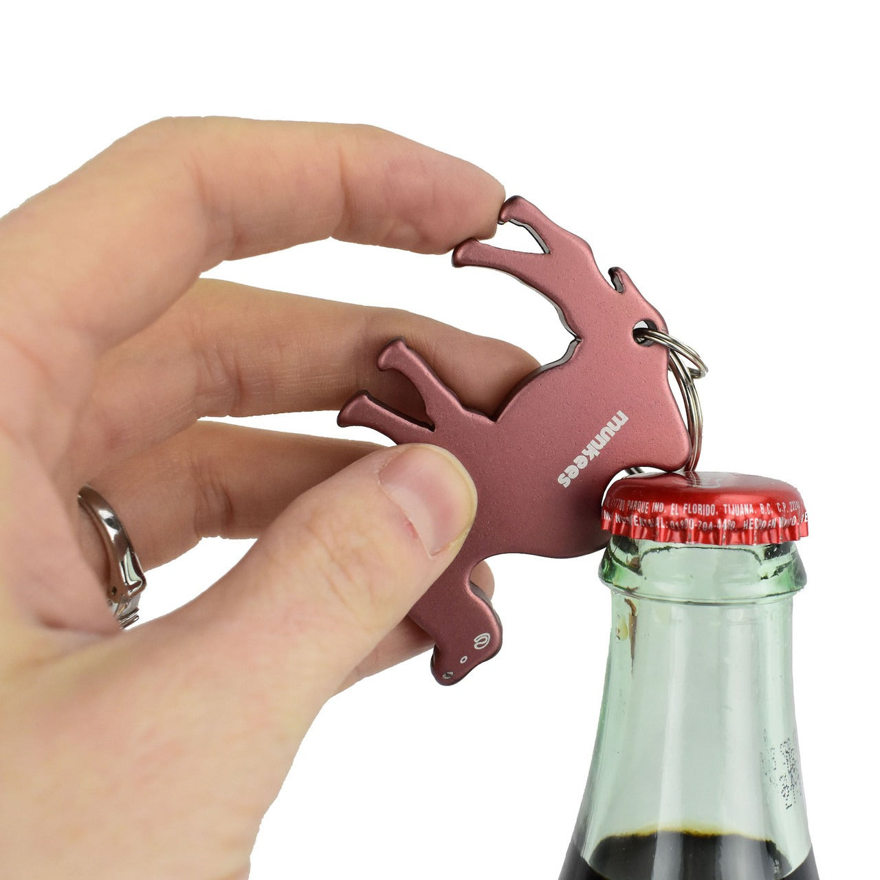 Gantungan Kunci Munkees Bottle Opener Camel Brown - 3462