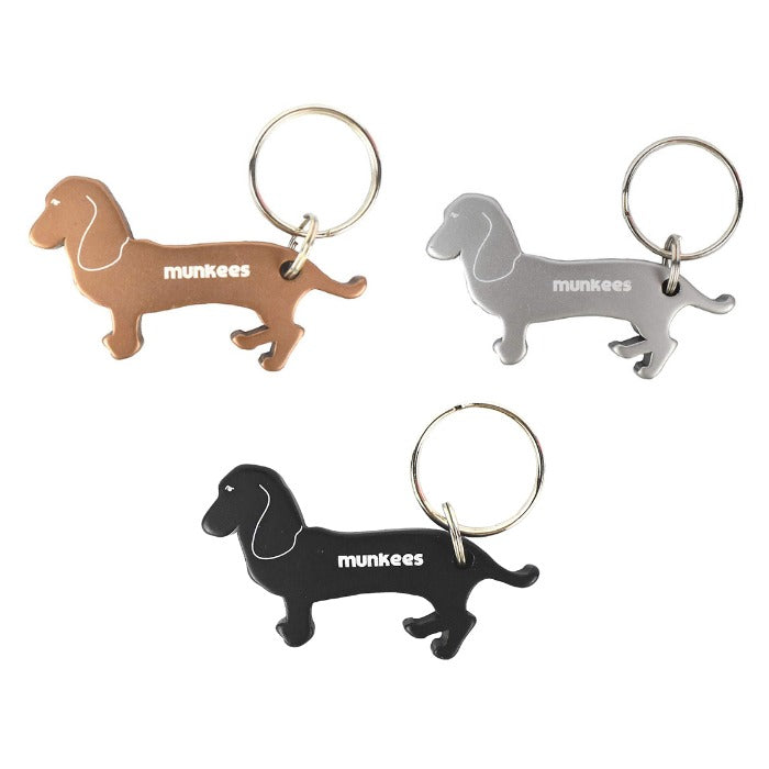 Gantungan Kunci Munkees Bottle Opener Dachshun - 3452