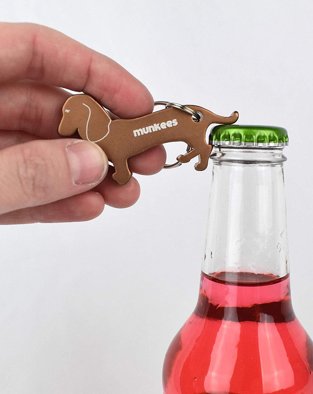 Gantungan Kunci Munkees Bottle Opener Dachshun - 3452