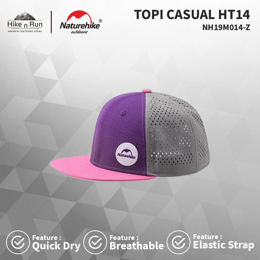 Topi Serbaguna Naturehike HT14 NH19M014-Z Mesh Casual Hat