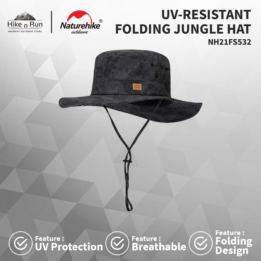 Topi Rimba Anti UV Naturehike NH21FS532 Fisherman Hat