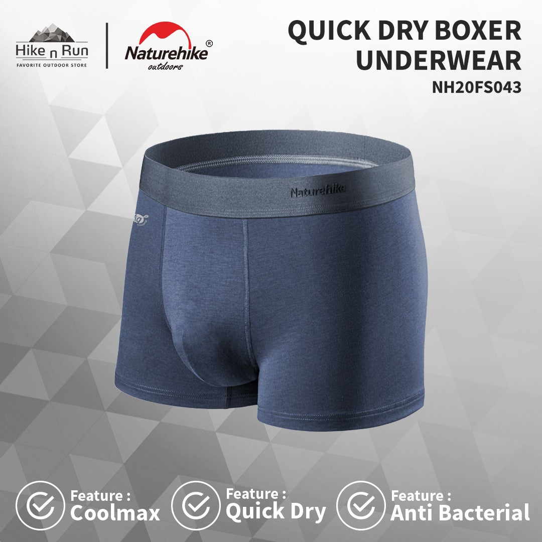Celana Dalam Boxer Naturehike NH20FS043 Quick Dry Underware Panties