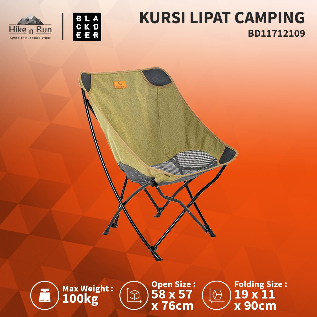 Kursi Lipat Blackdeer BD11712109 // BD11712110 Camping Folding Chair