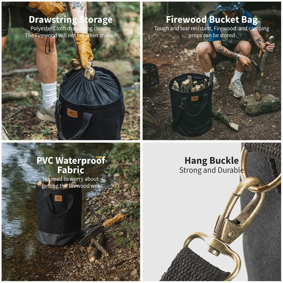 Tas Penyimpanan Naturehike NH20PJ135 Firewood Bucket Bag