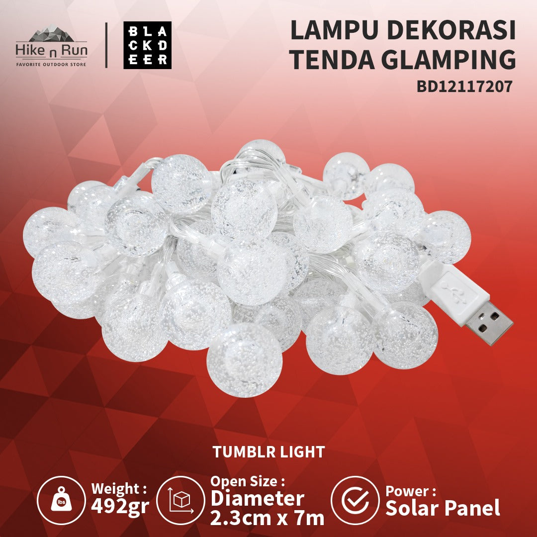 Lampu Dekorasi Tenda Blackdeer BD1202720 // BD1211720 Glamping Lamp Decoration