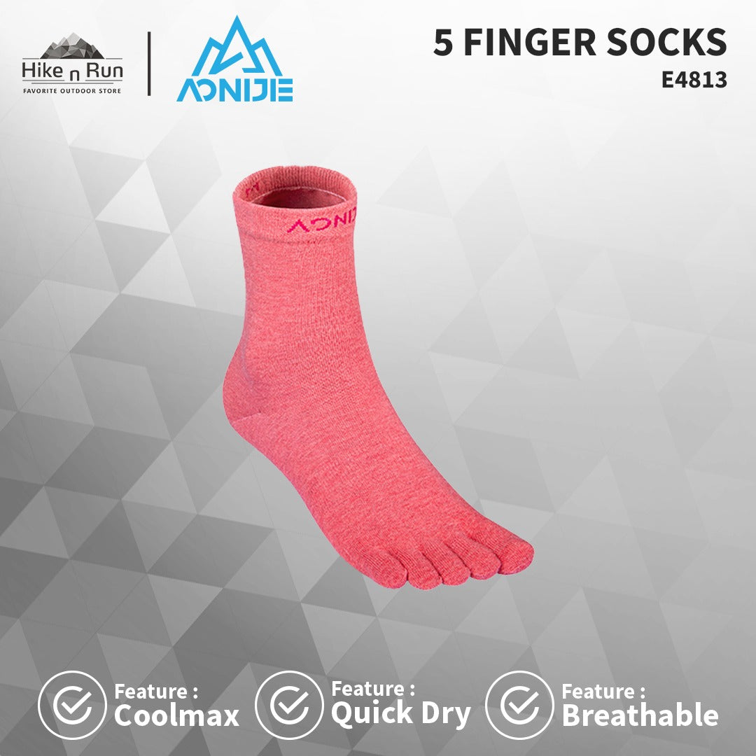 Kaos Kaki Aonijie E4813 Five Finger Socks