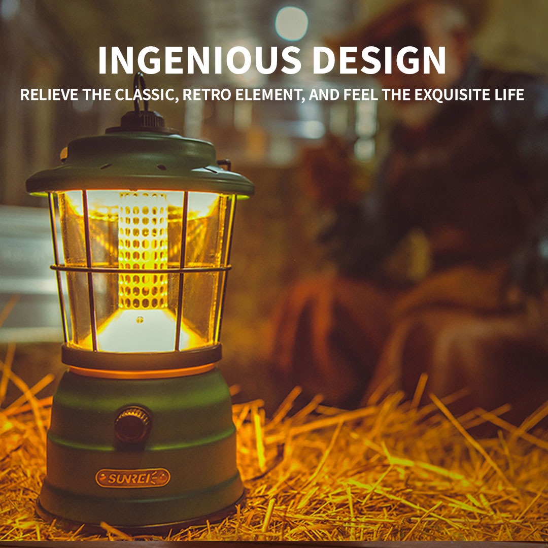 Sunrei Starfield 1 Lampu Glamping Rechargeable