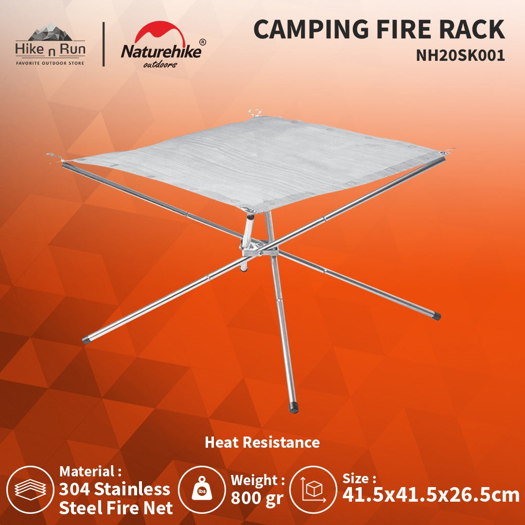 Stand Api Unggun Naturehike NH20SK001 Folding Fire Rack