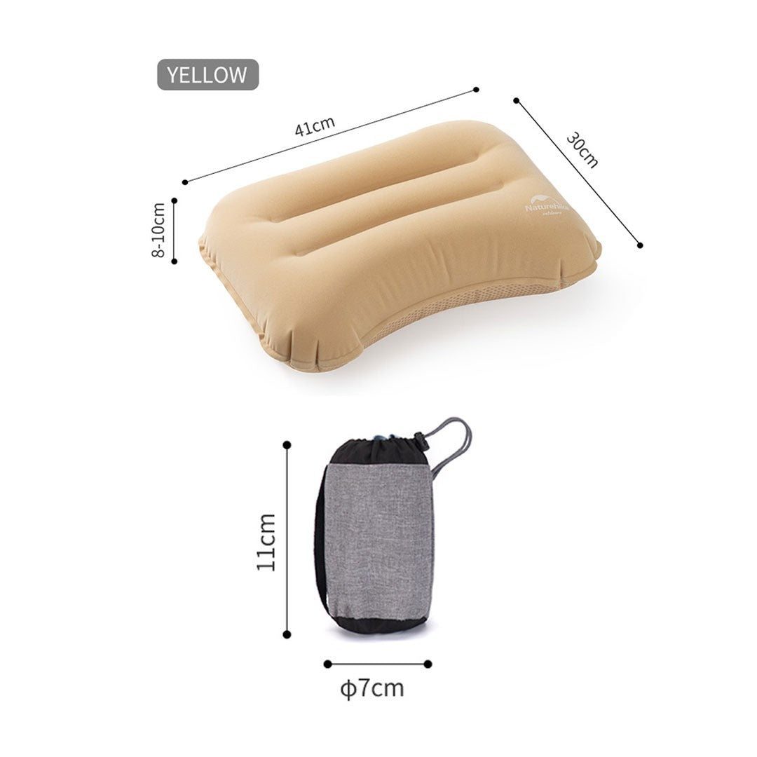 Bantal Tiup Naturehike NH21ZT002 Flocking Air Pillow