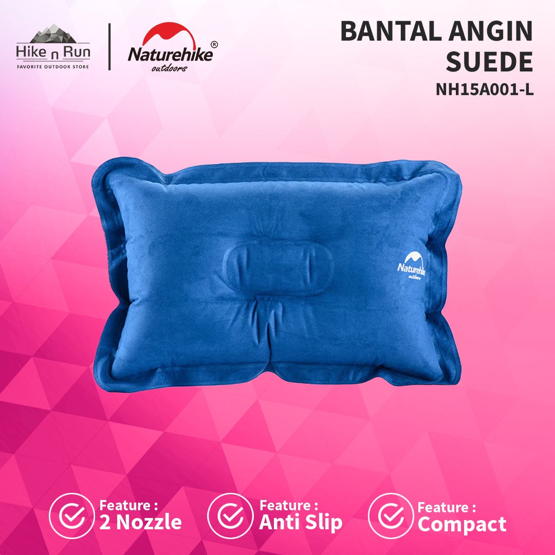 Bantal Angin Naturehike NH15A001-L Comfortable Suede Pillow