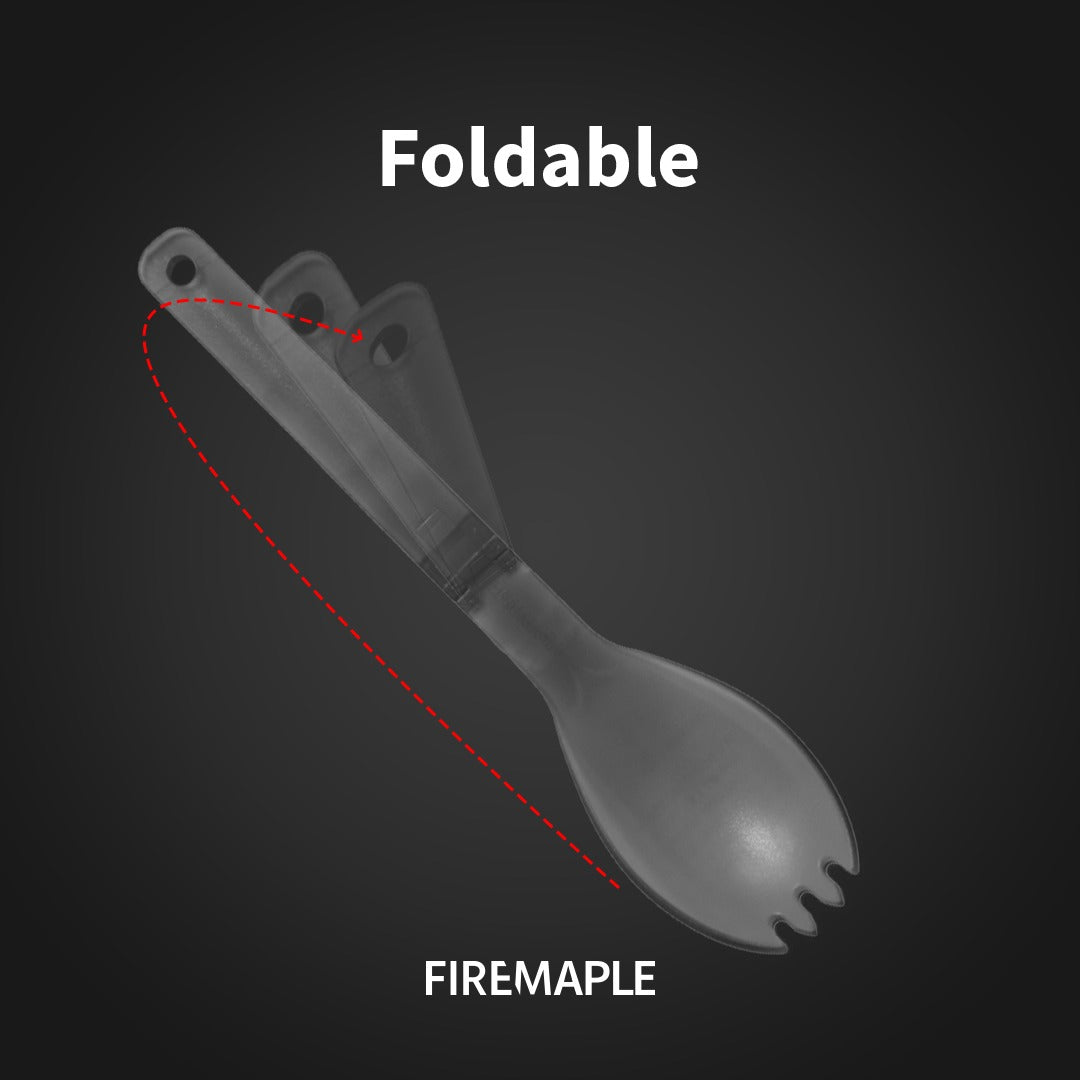 Alat Makan Lipat Firemaple Folding Spork Tritan