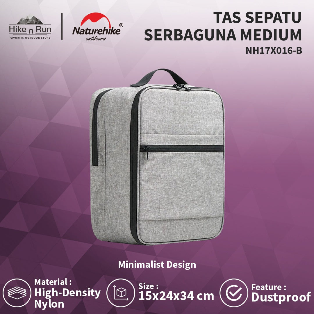 Tas Sepatu Naturehike NH17X016-B Multifunction Shoe Bag