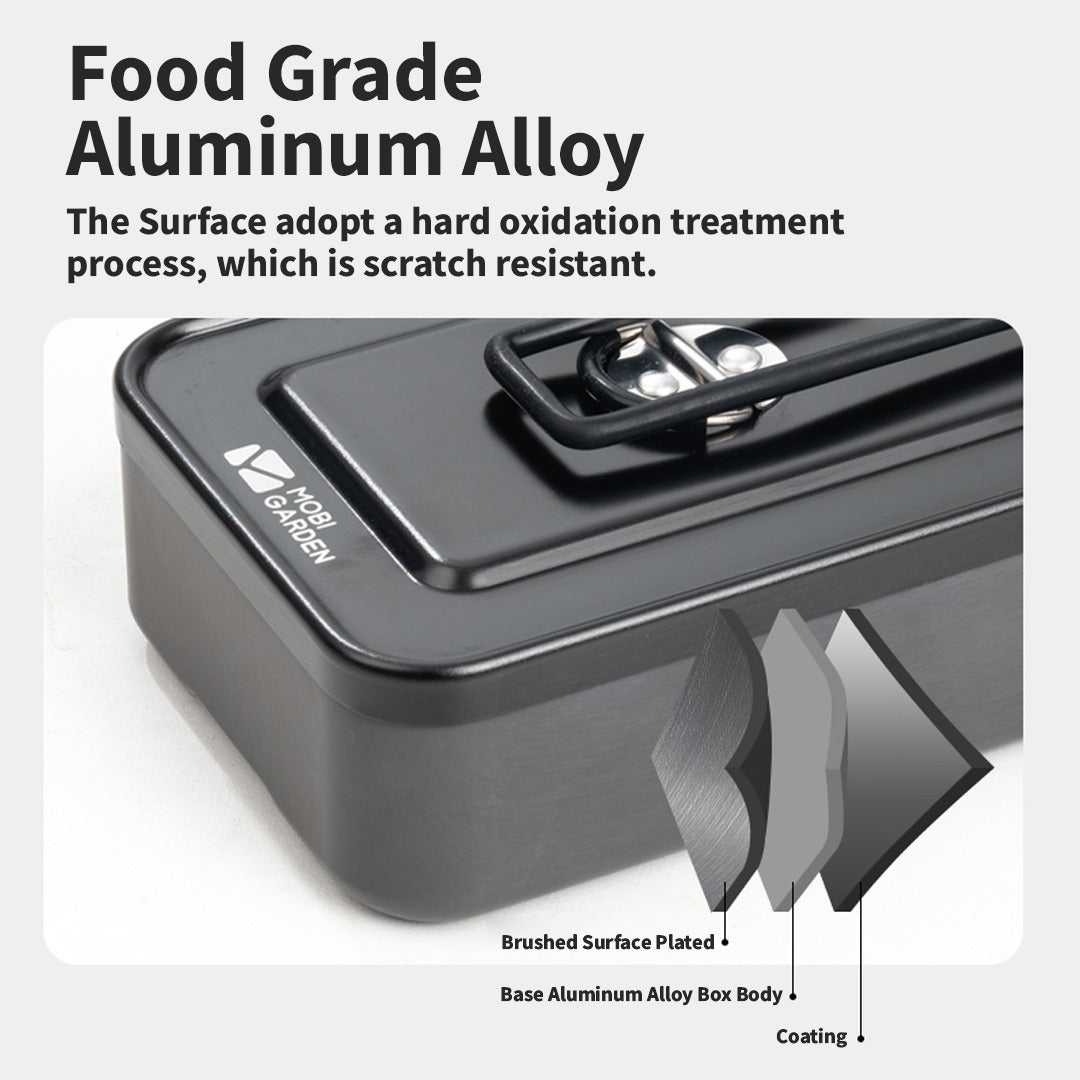 Mobi Garden Kotak Makan Aluminium - NX21666045