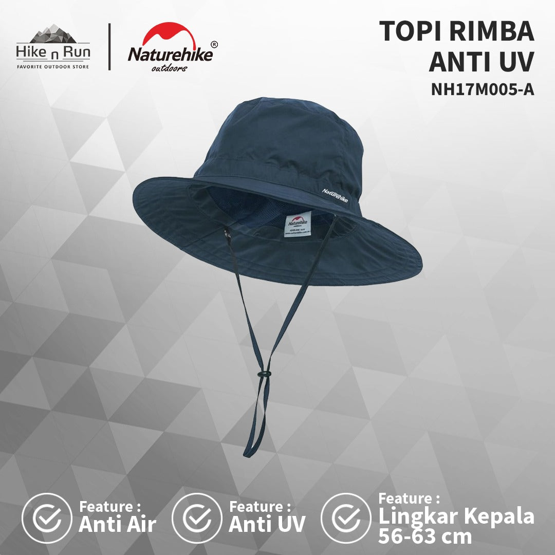 Topi Rimba Anti UV Naturehike NH17M005-A Fisherman Hat