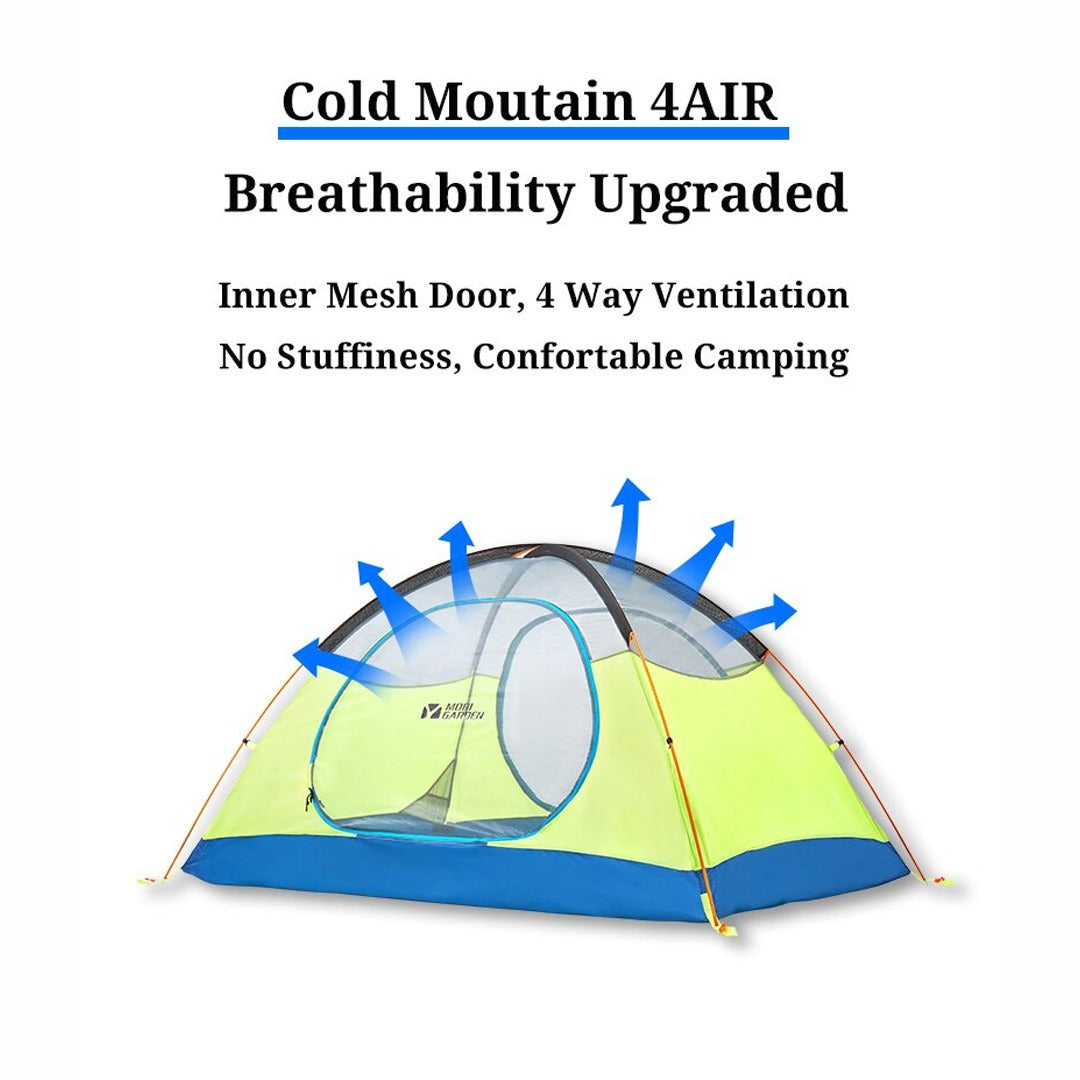 Mobi Garden Cold Mountain 4 AIR Upgrade Tenda Camping 4 Orang - NX20561027