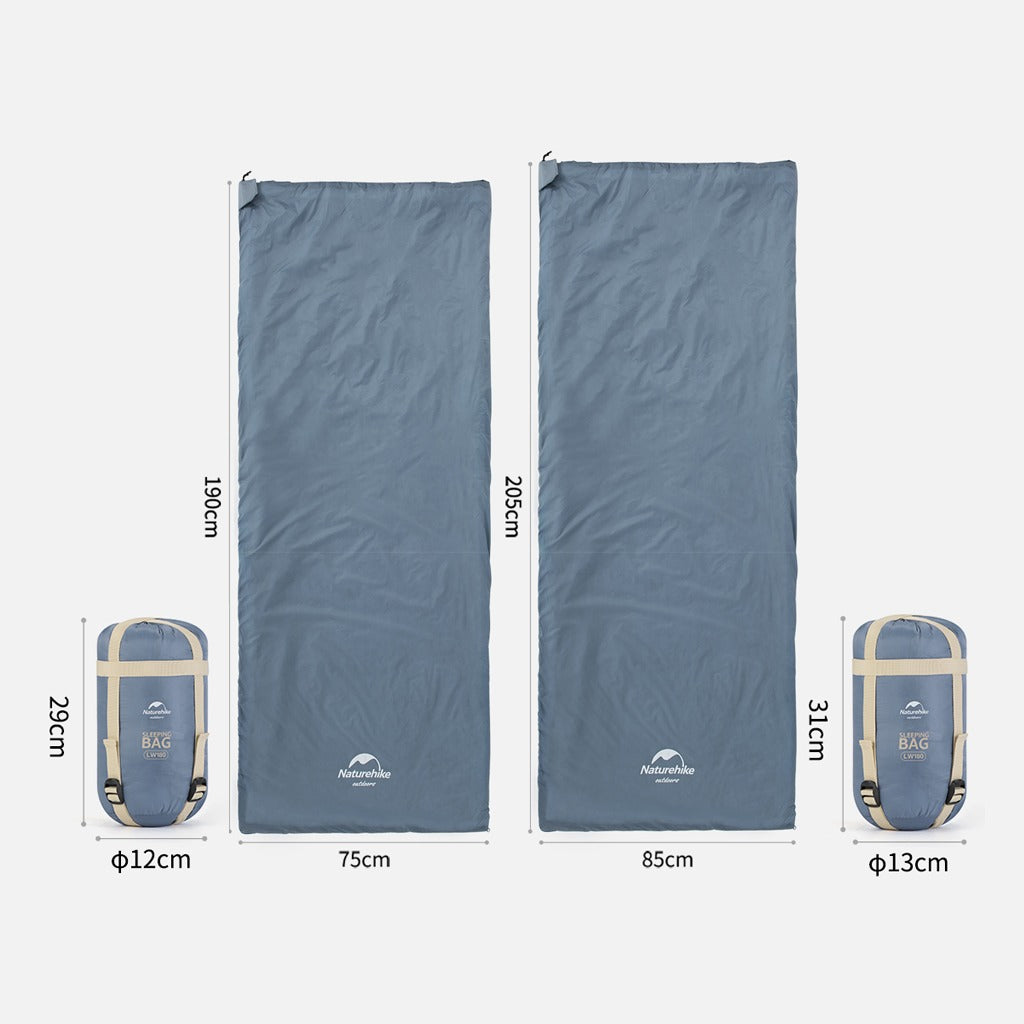 Naturehike LW180 NH21MSD09 Sleeping Bag Hangat Hingga 15°C